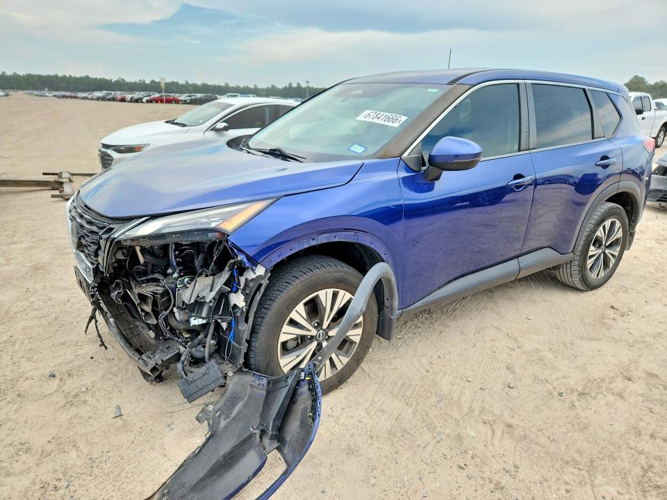2022 Nissan Rogue მანქანა იყიდება აუქციონზე, vin: 5N1BT3BA1NC677857, აუქციონის ნომერი: 67841666