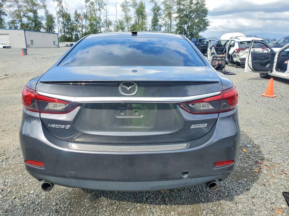 2016 Mazda 6 მანქანა იყიდება აუქციონზე, vin: JM1GJ1W56G1486886, აუქციონის ნომერი: 69056306