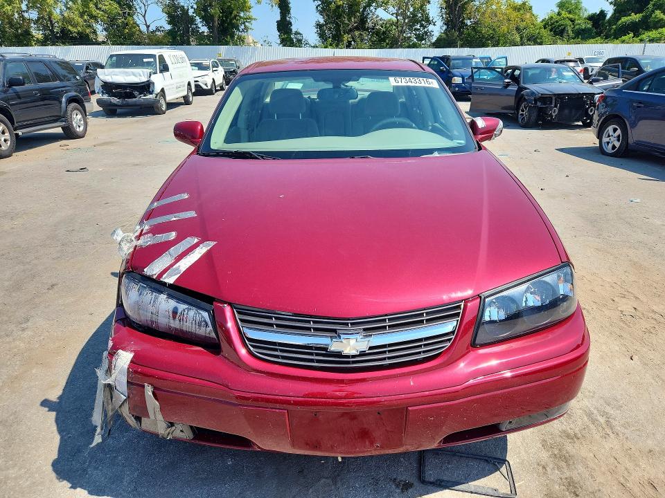 Aukcja sprzedaży 2005 Chevrolet Impala, vin: 2G1WH52K259388997, numer aukcji: 67343316