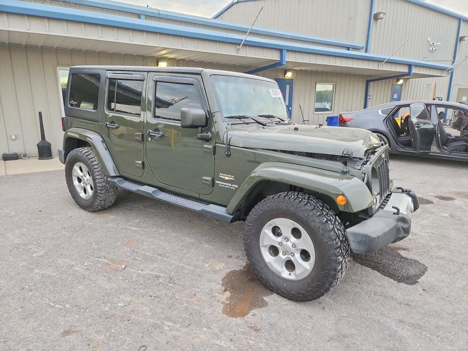 Auction sale of the 2015 Jeep Wrangler Unlimited, vin: 1C4HJWEG8FL654910, lot number: 70343016