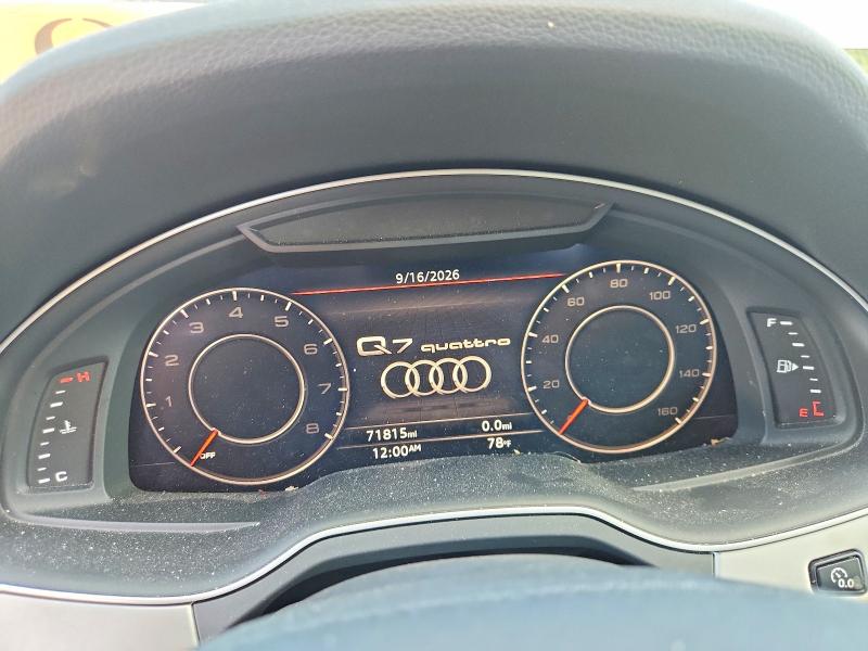 59407796 :رقم المزاد ، WA1LHAF76JD002999 vin ، 2018 Audi Q7 مزاد بيع