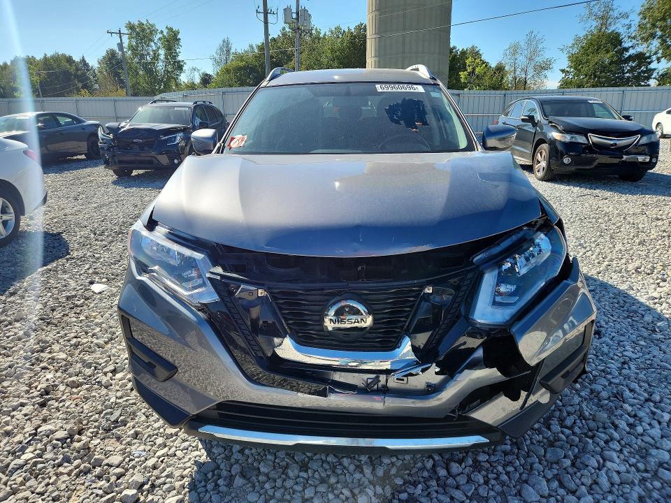 2018 Nissan Rogue მანქანა იყიდება აუქციონზე, vin: KNMAT2MV4JP577524, აუქციონის ნომერი: 69960696