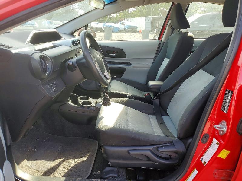 2012 Toyota Prius C მანქანა იყიდება აუქციონზე, vin: JTDKDTB37C1022937, აუქციონის ნომერი: 68616066