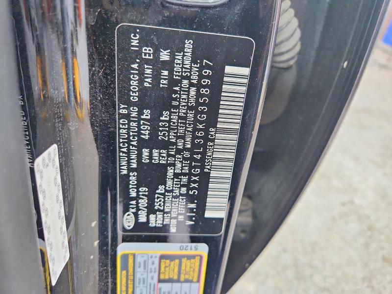 Продажа на аукционе авто 2019 Kia Optima, vin: 5XXGT4L36KG358997, номер лота: 67499276