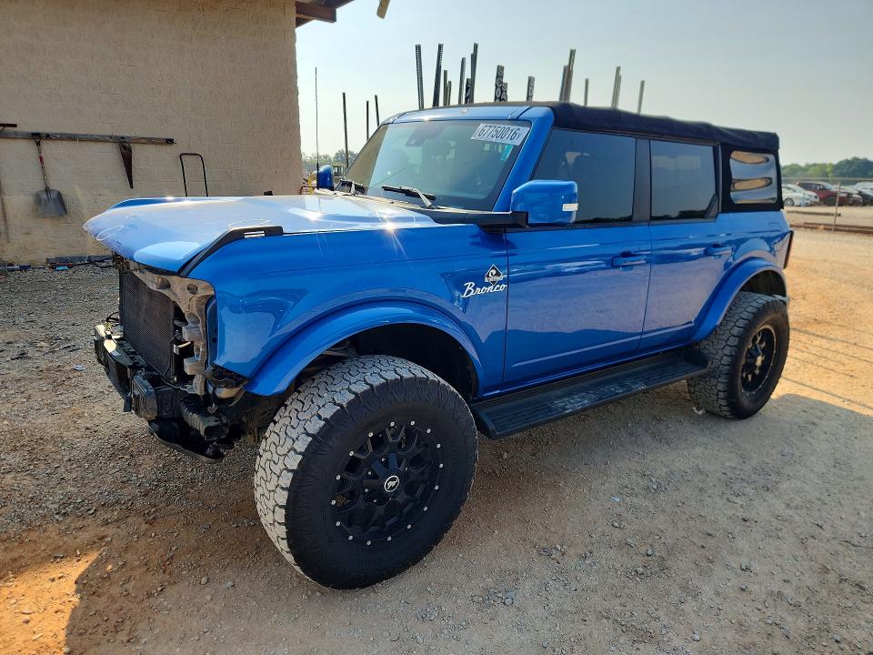 67750016 :رقم المزاد ، 1FMDE5BH6NLA75208 vin ، 2022 Ford Bronco مزاد بيع