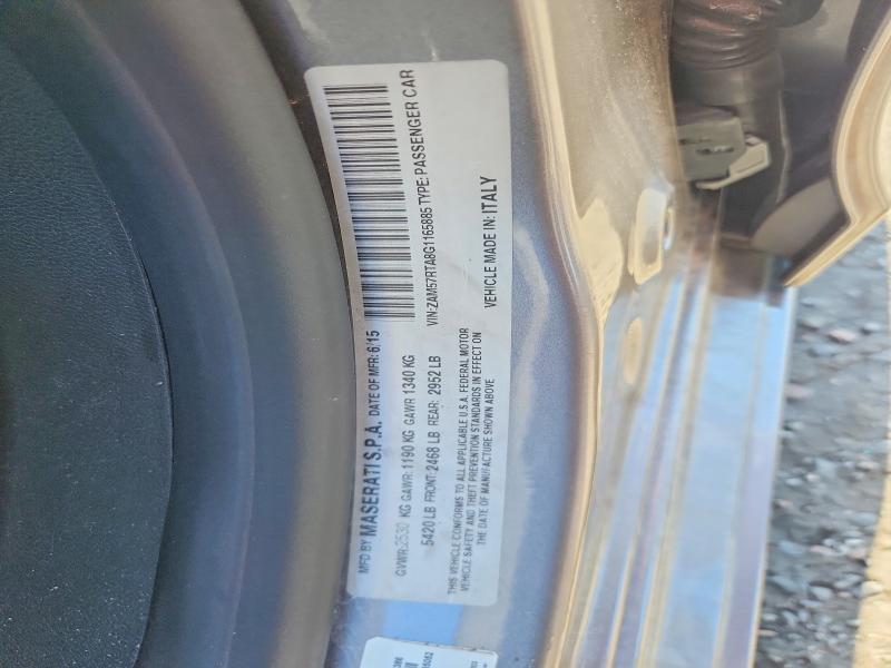 Aukcja sprzedaży 2016 Maserati Ghibli, vin: ZAM57RTA8G1165885, numer aukcji: 68427566