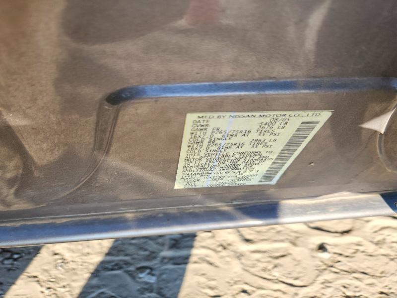 2005 Nissan Xterra მანქანა იყიდება აუქციონზე, vin: 5N1AN08W55C654573, აუქციონის ნომერი: 70108376
