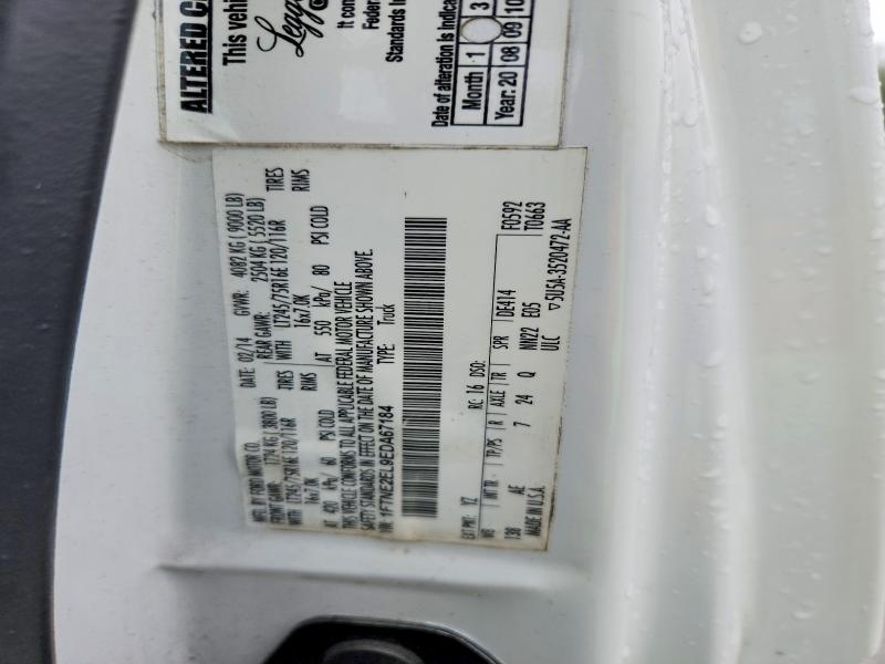 2014 Ford Econoline მანქანა იყიდება აუქციონზე, vin: 1FTNE2EL9EDA67184, აუქციონის ნომერი: 67602206