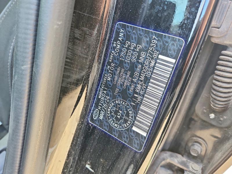 70100076 :رقم المزاد ، KMHLM4DG0RU775397 vin ، 2024 Hyundai Elantra مزاد بيع