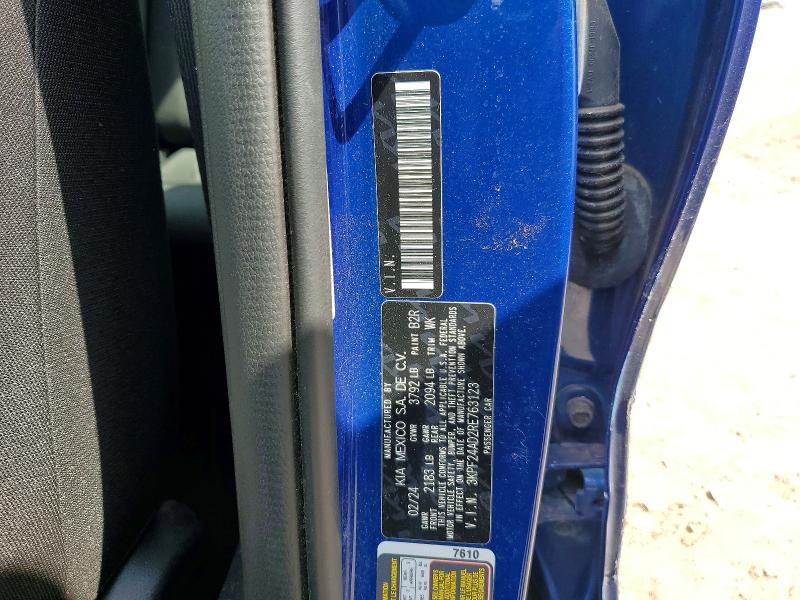 Продаж на аукціоні авто 2024 Kia Forte, vin: 3KPF24AD2RE763123, номер лоту: 67503306