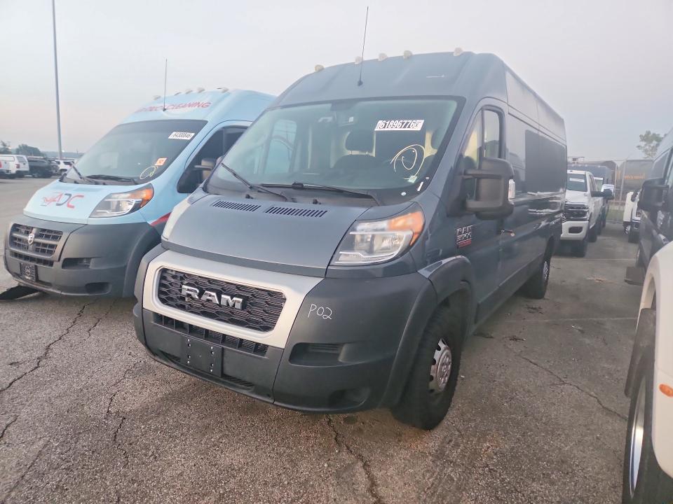 Продаж на аукціоні авто 2020 Ram Promaster 3500, vin: 3C6URVJG0LE140925, номер лоту: 61896776