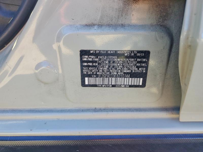 Продаж на аукціоні авто 2014 Subaru Xv Crosstrek, vin: JF2GPACC0E8210744, номер лоту: 70681926