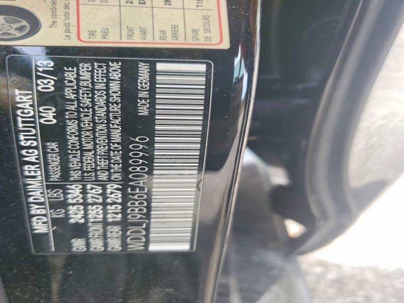 68965936 :رقم المزاد ، WDDLJ9BB6EA089996 vin ، 2014 Mercedes-benz Cls مزاد بيع