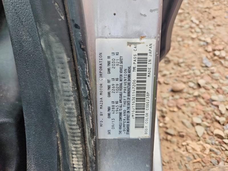 Продажа на аукционе авто 2014 Mazda 6, vin: JM1GJ1T63E1147206, номер лота: 68286336