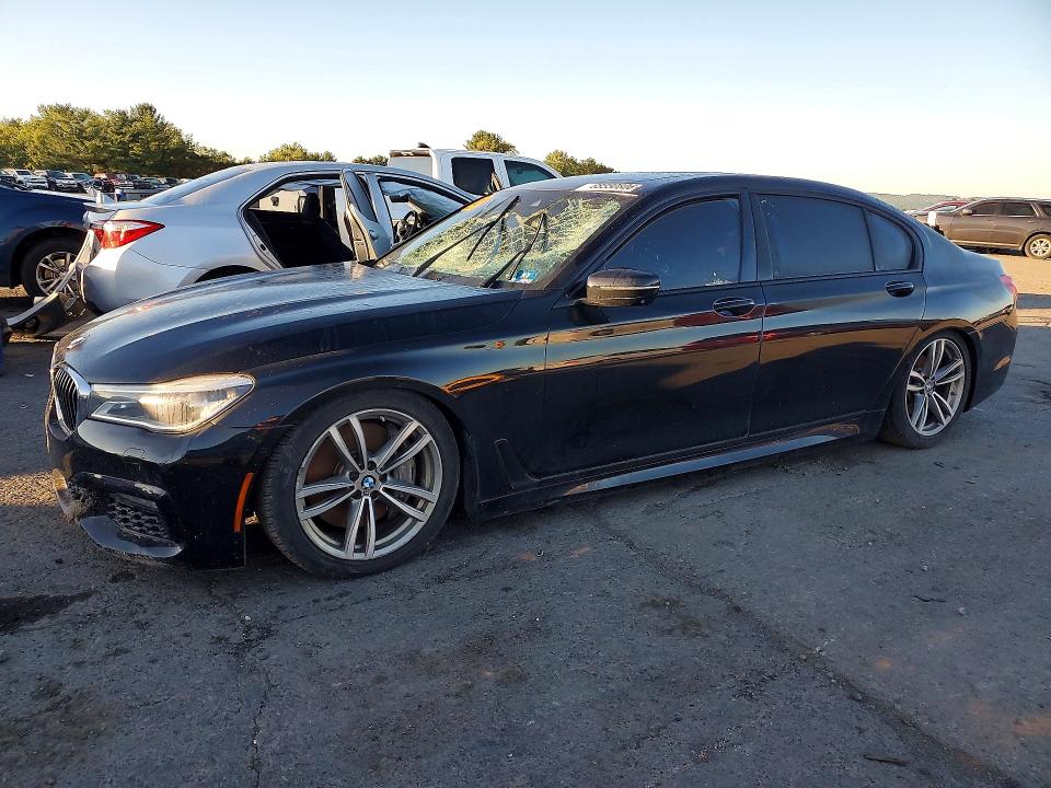 2016 Bmw 750 მანქანა იყიდება აუქციონზე, vin: WBA7F2C56GG419291, აუქციონის ნომერი: 68550806