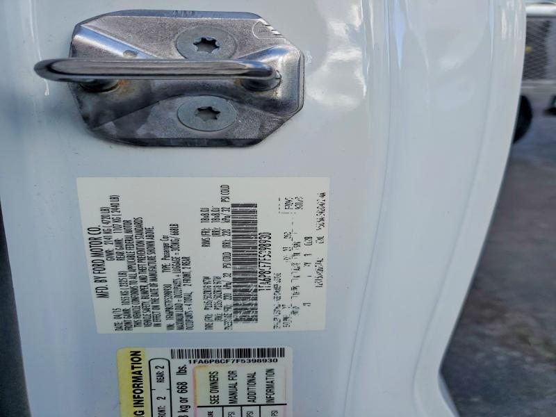 Продажа на аукционе авто 2015 Ford Mustang, vin: 1FA6P8CF7F5398930, номер лота: 67848616