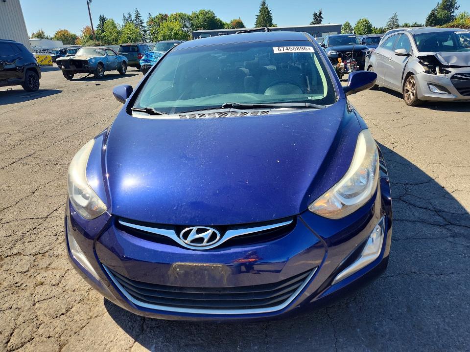2014 Hyundai Elantra მანქანა იყიდება აუქციონზე, vin: 5NPDH4AE3EH526483, აუქციონის ნომერი: 67456896