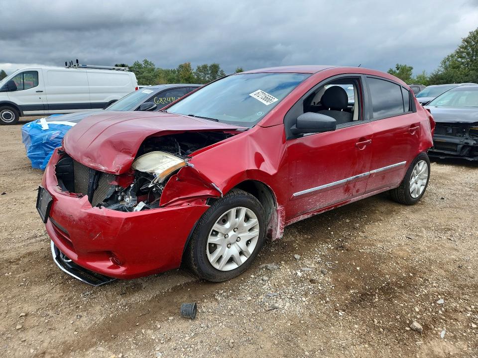 2011 Nissan Sentra მანქანა იყიდება აუქციონზე, vin: 3N1AB6AP2BL648204, აუქციონის ნომერი: 67215666