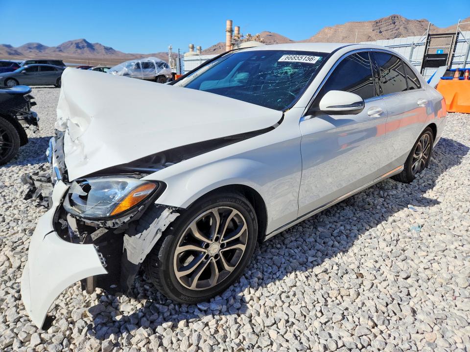 66855156 :رقم المزاد ، 55SWF4JB8HU204895 vin ، 2017 Mercedes-benz C مزاد بيع