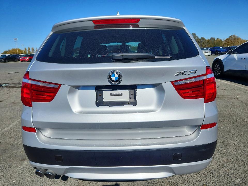 2011 Bmw X3 მანქანა იყიდება აუქციონზე, vin: 5UXWX7C52BL731177, აუქციონის ნომერი: 70891816