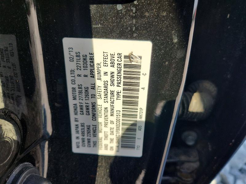 Aukcja sprzedaży 2014 Acura Rlx, vin: JH4KC1F9XEC001513, numer aukcji: 68806936