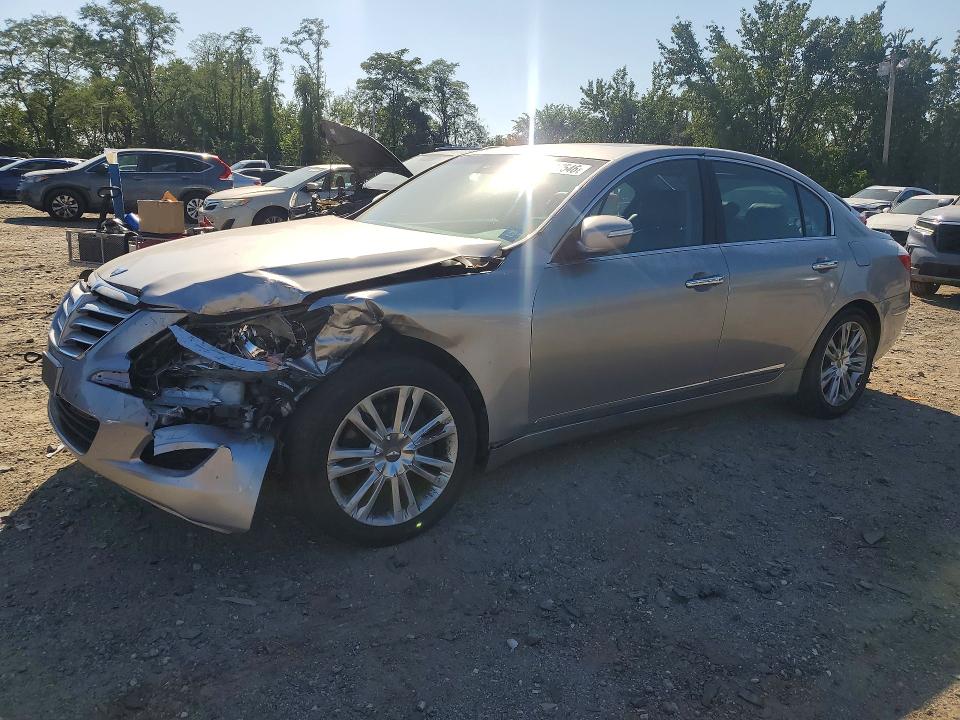 2009 Hyundai Genesis მანქანა იყიდება აუქციონზე, vin: KMHGC46F09U054456, აუქციონის ნომერი: 68217546