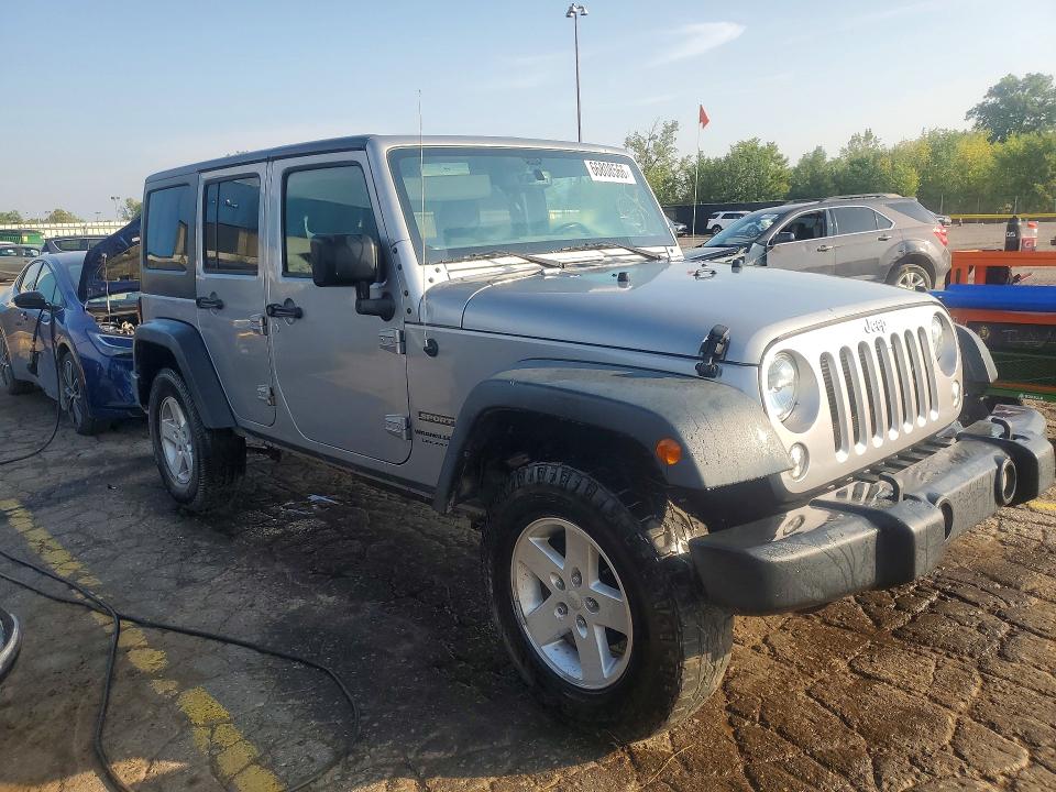 66808566 :رقم المزاد ، 1C4BJWDG6JL891962 vin ، 2018 Jeep Wrangler Unlimited مزاد بيع