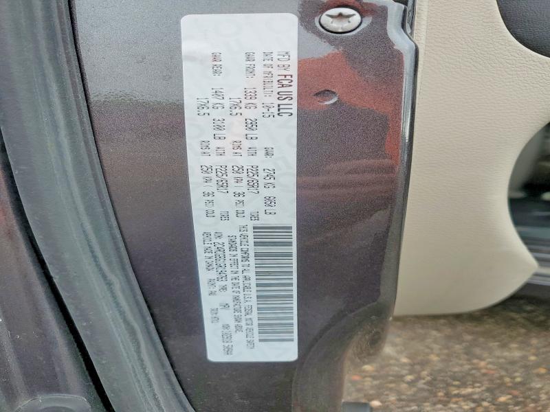 Продажа на аукционе авто 2016 Dodge Grand Caravan, vin: 2C4RDGBG1GR194763, номер лота: 68200706