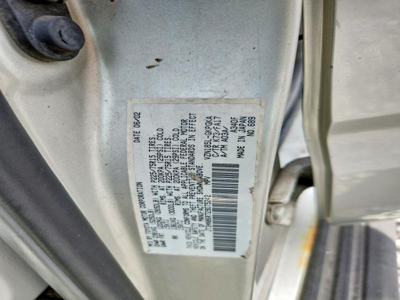 Продажа на аукционе авто 2002 Toyota 4runner, vin: JT3HN86R729075242, номер лота: 70384966