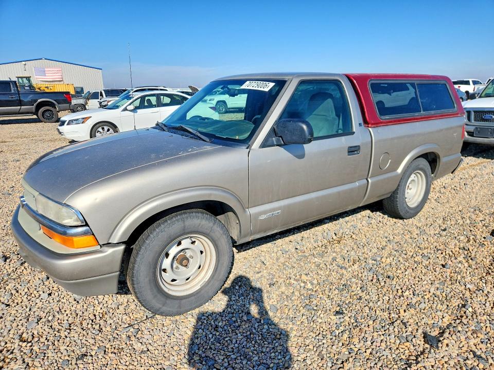 2001 Chevrolet S Truck მანქანა იყიდება აუქციონზე, vin: 1GCCS14541K117119, აუქციონის ნომერი: 70729006