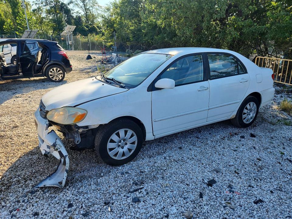 2003 Toyota Corolla მანქანა იყიდება აუქციონზე, vin: JTDBR38E530008101, აუქციონის ნომერი: 68043366