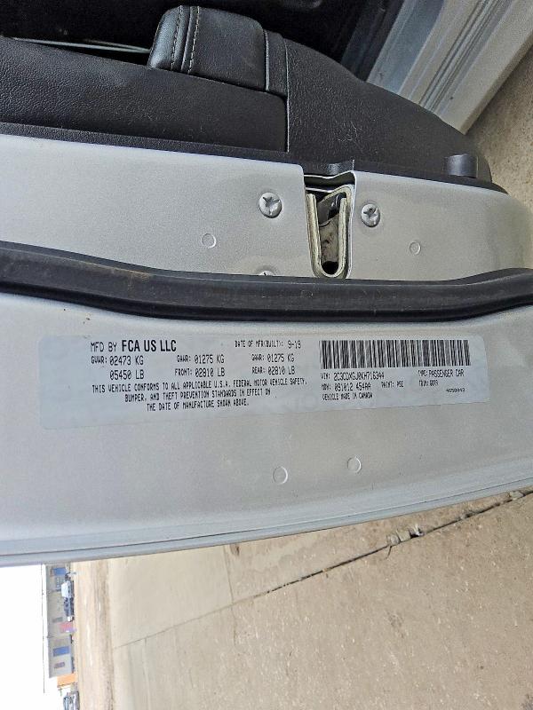 Продажа на аукционе авто 2019 Dodge Charger, vin: 2C3CDXGJ0KH716344, номер лота: 67191036
