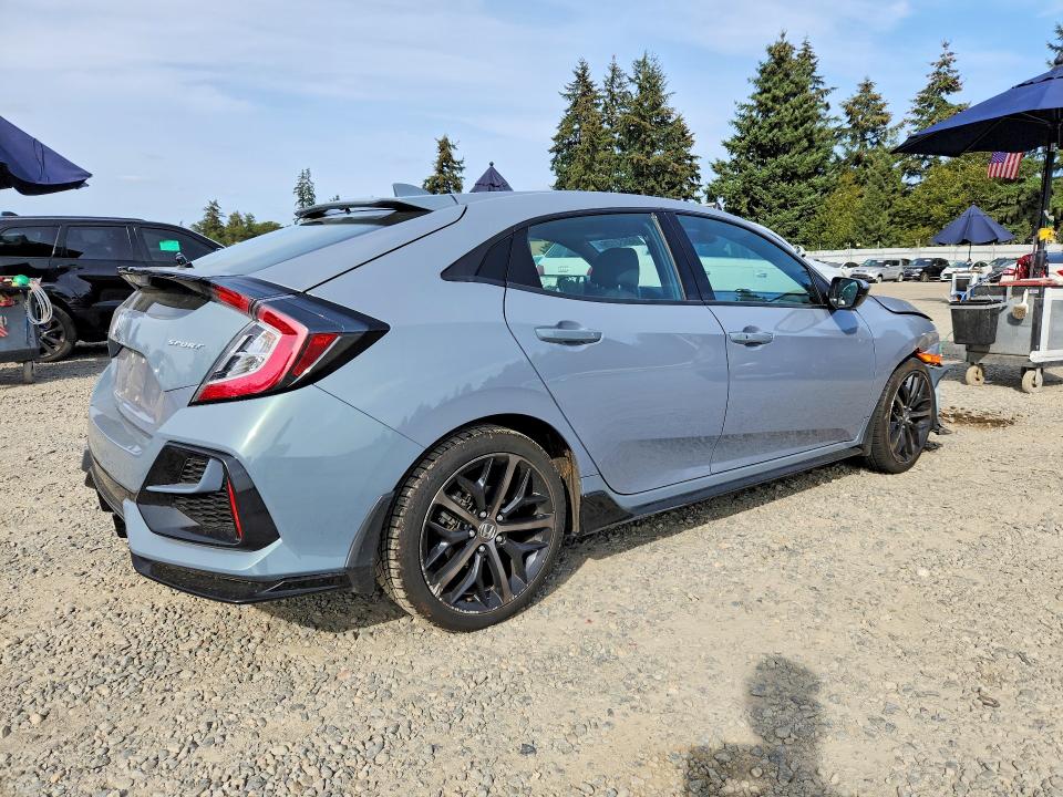 Aukcja sprzedaży 2021 Honda Civic, vin: SHHFK7H45MU415163, numer aukcji: 68953126