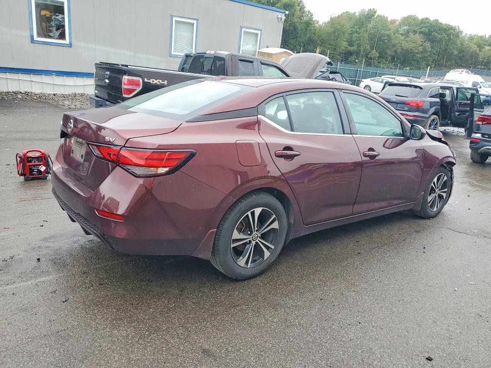 2022 Nissan Sentra მანქანა იყიდება აუქციონზე, vin: 3N1AB8CV7NY221132, აუქციონის ნომერი: 69223056