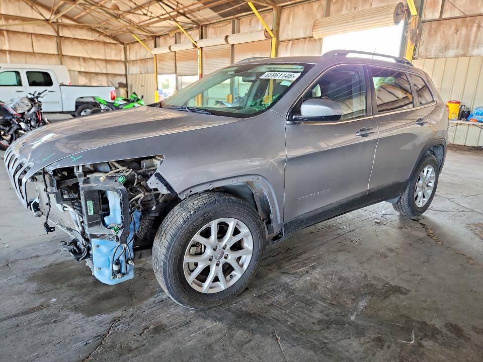 66961146 :رقم المزاد ، 1C4PJLCX4JD503627 vin ، 2018 Jeep Cherokee مزاد بيع