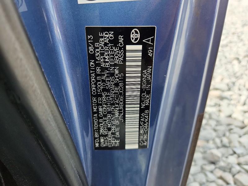 2014 Scion Iq მანქანა იყიდება აუქციონზე, vin: JTNJJXB06EJ028115, აუქციონის ნომერი: 70775636