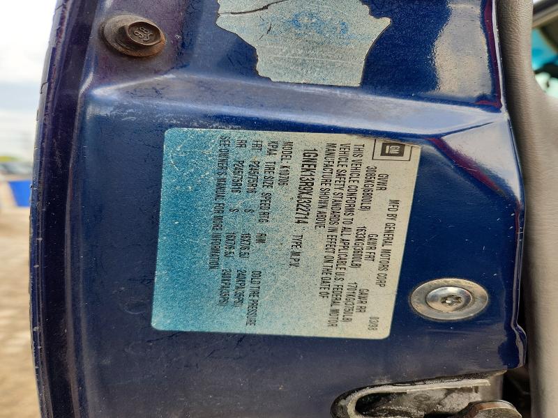 1999 Chevrolet Tahoe მანქანა იყიდება აუქციონზე, vin: 1GNEK13R9XJ322714, აუქციონის ნომერი: 66757856