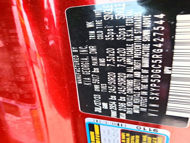 Aukcja sprzedaży 2024 Kia Telluride, vin: 5XYP5DGC5RG427544, numer aukcji: 70153106