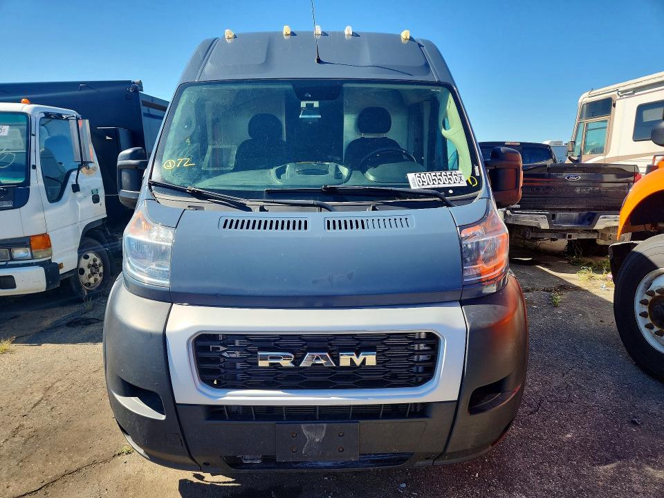 2021 Ram Promaster 3500 მანქანა იყიდება აუქციონზე, vin: 3C6MRVJG5ME541419, აუქციონის ნომერი: 69055656