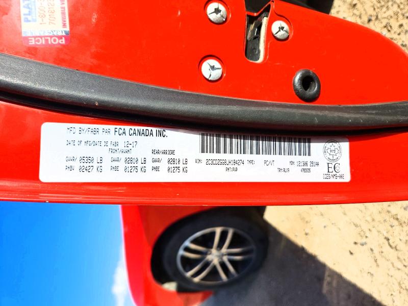 Продажа на аукционе авто 2018 Dodge Challenger, vin: 2C3CDZGG8JH184274, номер лота: 68604916