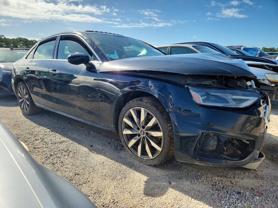 2022 Audi A4 მანქანა იყიდება აუქციონზე, vin: WAUABAF44NN002064, აუქციონის ნომერი: 65831366
