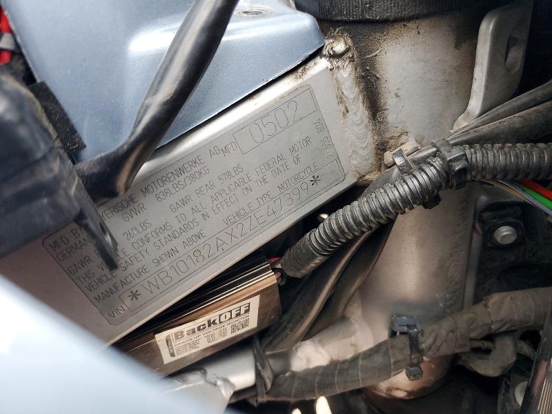 70361046 :رقم المزاد ، WB10182AX2ZE47399 vin ، 2002 Bmw F650 مزاد بيع