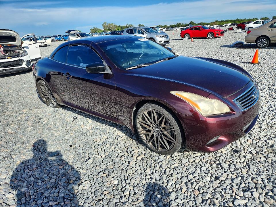 70159396 :رقم المزاد ، JNKCV66E59M722766 vin ، 2009 Infiniti G37 Convertible مزاد بيع
