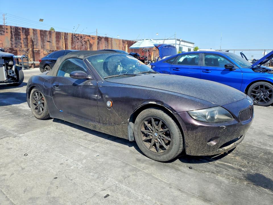 69345496 :رقم المزاد ، 4USBT334X3LS40380 vin ، 2003 Bmw Z4 مزاد بيع