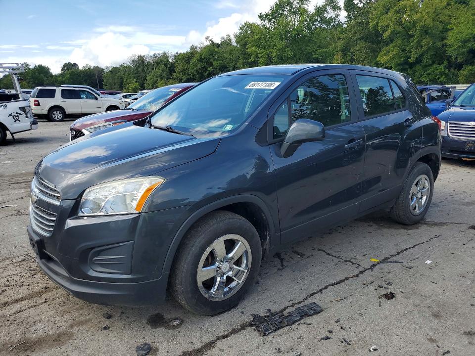 Auction sale of the 2016 Chevrolet Trax, vin: 3GNCJNSB1GL278920, lot number: 69177106