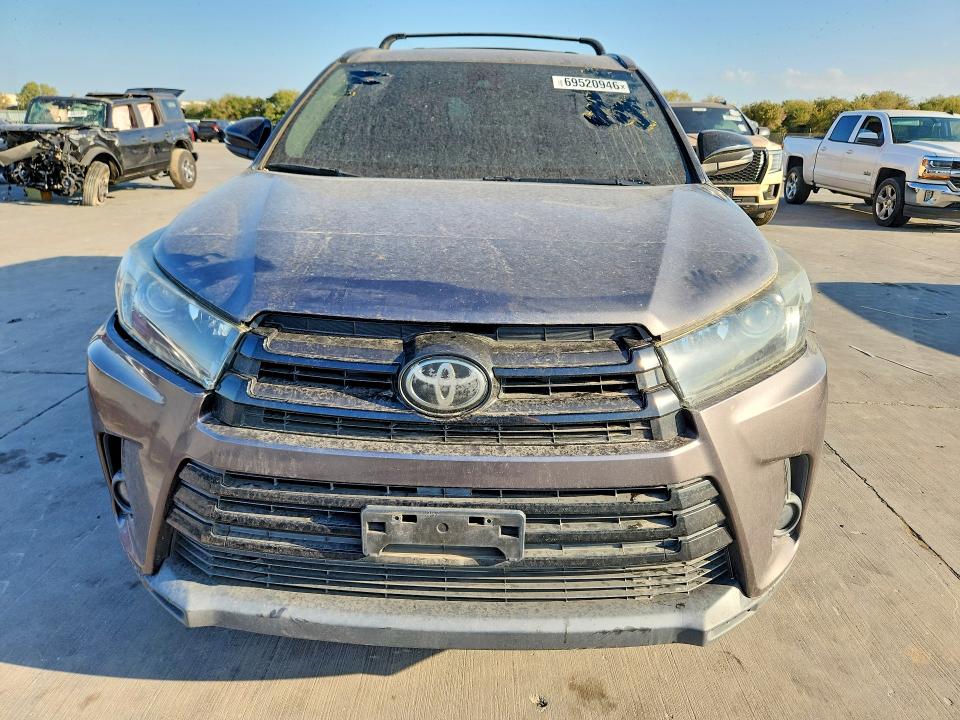 Aukcja sprzedaży 2019 Toyota Highlander, vin: 5TDKZRFH9KS319641, numer aukcji: 69520946