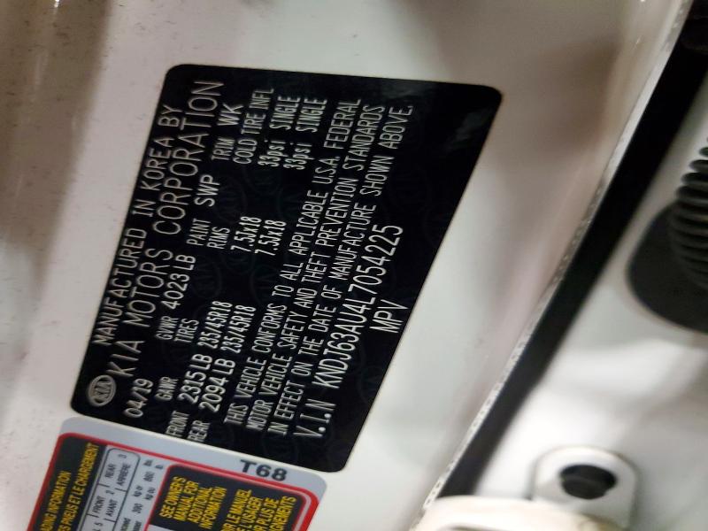 Aukcja sprzedaży 2020 Kia Soul, vin: KNDJ63AU4L7054225, numer aukcji: 67804756