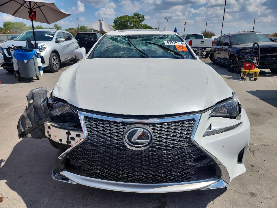 2017 Lexus Rc მანქანა იყიდება აუქციონზე, vin: JTHHA5BC3H5006229, აუქციონის ნომერი: 67870176