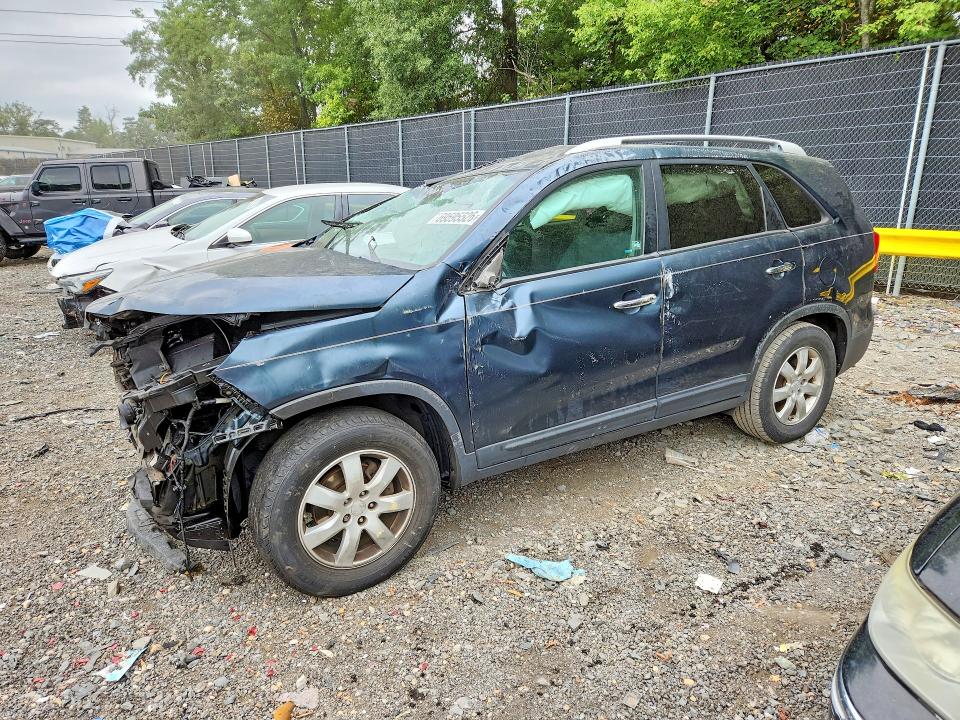 2012 Kia Sorento მანქანა იყიდება აუქციონზე, vin: 5XYKT3A67CG191743, აუქციონის ნომერი: 69595526