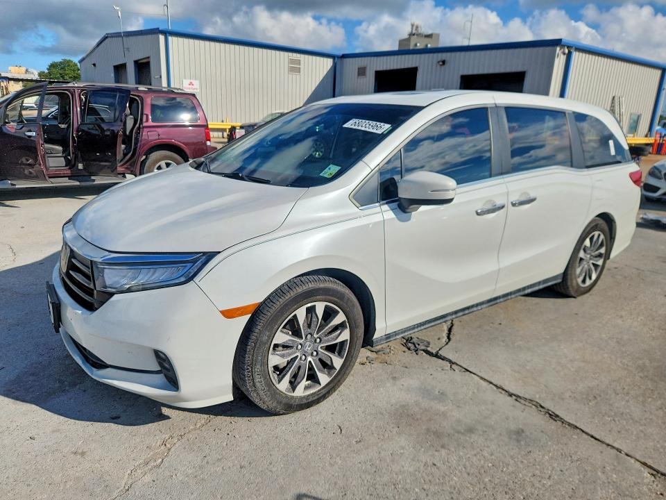 68035966 :رقم المزاد ، 5FNRL6H78NB064525 vin ، 2022 Honda Odyssey مزاد بيع